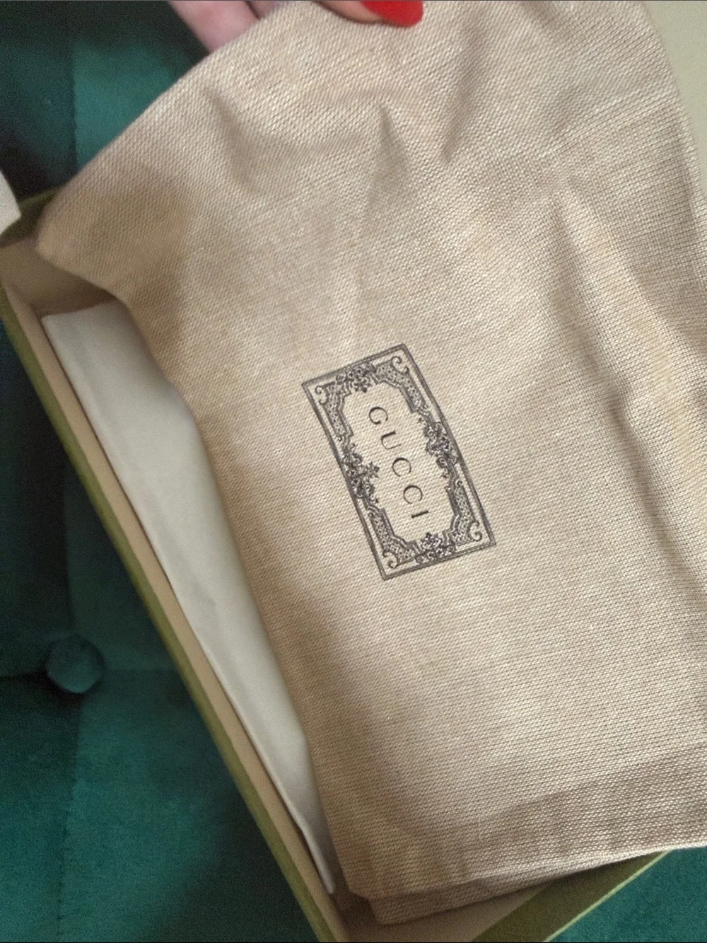Gucci silk scarf